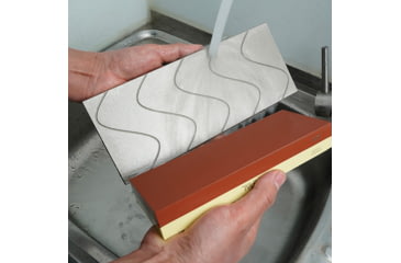 Image of Sharpal Diamond Lapping Plate, 10in x 4in, Monocrystalline Diamond Surface, 220 Grit, 145H