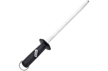 Image of Sharpal Sharpening Steel, 15in Overall, 10in Sharpening Steel, Hones And Realigns Cutting Edge, Magnetic Steel Attracts Metal Fibers, Soft Grip, Oversized Hand Guard, Rubber Cap, Hanging Loop, 106H