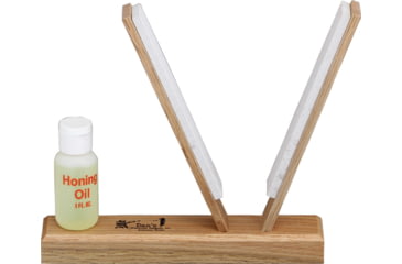 Image of Sharpener Arkansas Sticks, 8 1/4 wooden base, AC39 / SAS