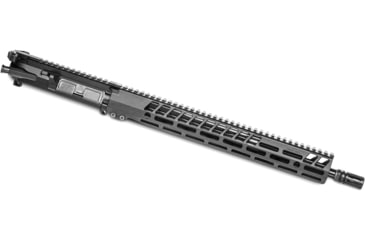Image of Sharps Bros. 16in AR15/M4 Complete Upper Receiver, 5.56/.223 Cal, 15in Handguard, Mid Length, 1-7 Twist Rate, 1/2x28 TPI, Black Nitride, SBBU01