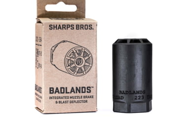 Image of Sharps Bros BAD01 Badlands 17-4 Stainless Steel With 1/2-28 Tpi Threads 3L 1.