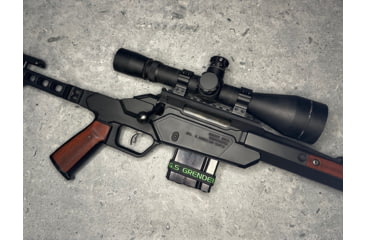 Image of Sharps Bros. Heatseeker Ruger American Rifle Ranch Rifle Chassis, Black, SBC05-1913