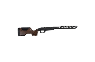 Image of Sharps Bros. Heatseeker Select Chassis, Cerakote Finish, Black, Fits Remington 700 Short Action, Walnut Buttstock SBC03-Select