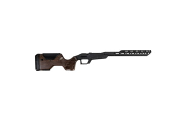 Image of Sharps Bros. Heatseeker Select Chassis, Cerakote Finish, Black, Fits Ruger American Short Action, Walnut Buttstock SBC02-Select
