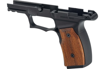 Image of Sharps Bros. P365x/p365xl Grip Module - Black Anodized/brazilian Cherry W/ Manual Safety Cut - SBGM02