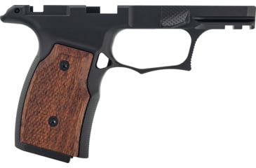 Image of Sharps Bros. P365x/p365xl Grip Module - Black Anodized/brazilian Cherry W/ Manual Safety Cut - SBGM02