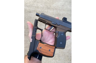 Image of USED, Sharps Bros. Grip Module, P365X/p365XL, OD Green/Black, SBGM03