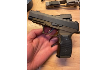 Image of USED, Sharps Bros. Grip Module, P365X/p365XL, OD Green/Black, SBGM03