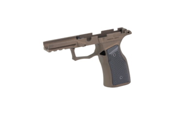 Image of Sharps Bros Sharps Bros P365 Xmacro Pistol Grip Module, Bronze W/Black Aluminum Grips, Manual Safety Cut, SPB-SBGM07-G3-BRZ