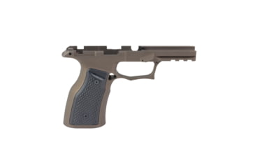Image of Sharps Bros Sharps Bros P365 Xmacro Pistol Grip Module, Bronze W/Black Aluminum Grips, Manual Safety Cut, SPB-SBGM07-G3-BRZ