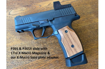 Image of Sharps Bros. SIG Sauer P365X/P365XL Grip Module, Black, SBGM01