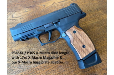 Image of Sharps Bros. SIG Sauer P365X/P365XL Grip Module, Black, SBGM01