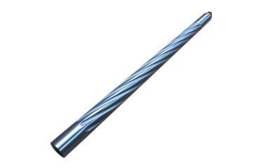 Image of Shaw 10/22 .920 Profile Bull Barrel 18 in Spiral Flute, Threaded, Polished Stainless, 1022BSSHF18TM