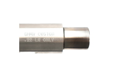 Image of Shaw 10/22 .920 Profile Bull Barrel 18 in Straight Flute, Polished Stainless, 1022BSSSF18