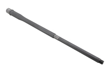 Image of Shaw AR-10 308 Winchester Threaded Barrel, No Flute, 22in, HBAR Profile, 1-10 Twist, 5/8-24 Thread, Matte Stainless, AR10HBSS22308W