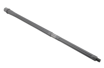 Image of Shaw AR-15 22 ARC Threaded Barrel, Straight Flute, 22in, HBAR Profile, 1-7 Twist, 1/2-28 Thread, Matte Stainless, AR15HBSSSF222ARC