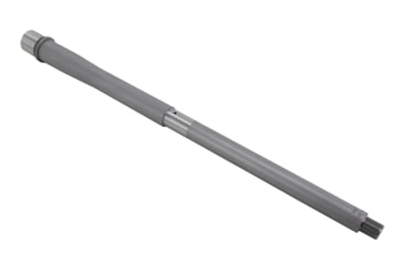 Image of Shaw AR-15 300 Blackout Threaded Barrel, No Flute, 16in, HBAR Profile, 1-7 Twist, 5/8-24 Thread, Matte Stainless, AR15HBSS16BLKT
