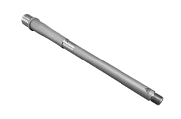 Image of Shaw AR-15 338 ARC Threaded Barrel, 12.5in, No Flute, HBAR Profile, 1-8 Twist, 5/8-24 Thread, Matte Stainless, AR15HBSS123ARC