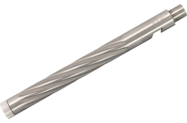 Image of Shaw Ruger 22 Charger 22 LR Threaded Pistol Barrel, Spiral Flute, 10in, Bull Profile, 1-16 Twist, 1/2-28 Thread, Polished Stainless, 22CHBSSHF10TM