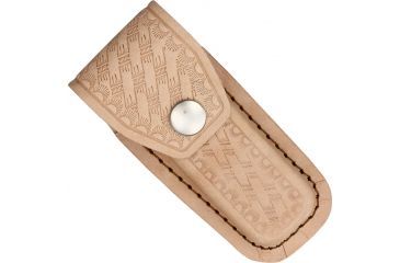 Image of Sheath Leather Belt Pouch, Tan, Fits 3 1/2in. to 4in. Knife SH204