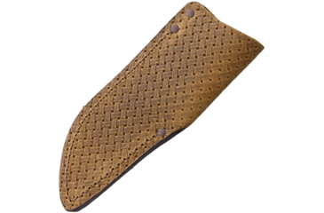 Image of Sheath Sheath, Genuine Brown Leather Construction With Suede Finish And Plastic Liner, Fits 5-6in Fixed Blade Knife, SH1225