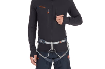 Image of SHED, Mammut Eiswand Advanced ML Hooded Jacket, Black, Medium, 1014-00730-0001-114-DEMO