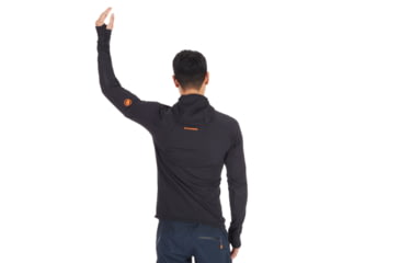 Image of SHED, Mammut Eiswand Advanced ML Hooded Jacket, Black, Medium, 1014-00730-0001-114-DEMO