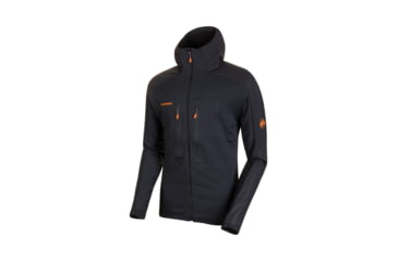 Image of SHED, Mammut Eiswand Advanced ML Hooded Jacket, Black, Medium, 1014-00730-0001-114-DEMO