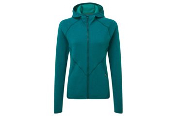 Image of Shed, Mountain Equipment Calico Hooded Jacket - Womens, Tasman Blue, 12, ME-003936-1398-12-DEMO