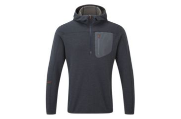 Image of Shed, Mountain Equipment Integrity Hooded Zip-T - Mens, Cosmos, Large, ME-003900-1286-L-DEMO