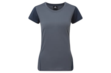 Image of Shed, Mountain Equipment Lumen Tee - Womens, Ombre Blue/Cosmos, 12, ME-003089-1316-12-DEMO