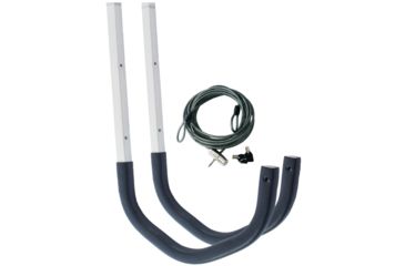 Image of Shed, Seattle Sports Outdoor Locking Wall Cradles /Silver