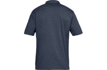 Image of SHED, Under Armour Charged Cotton Polo - Mens, Academy Medium Heather, Large, 1321111-408-L