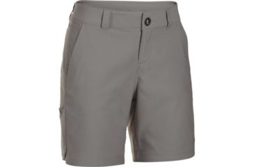 Image of SHED, Under Armour Fish Hunter Inlet 4 Inch Casual Short - Womens, Pewter, 4, 1290546-294-5