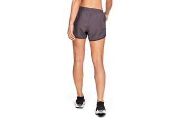 Image of SHED, Under Armour Fly By Printed Running Short - Womens, Ash Taupe, Small, 1297126-57-S-DEMO