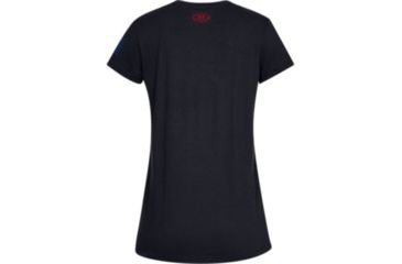 Image of SHED, Under Armour Freedom 76 Jersey Tee - Womens, Black, Small, 1327573-1-S