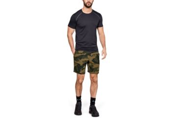 Image of SHED, Under Armour Fusion Short - Mens, Guardian Green/Trail Green, Large, 1325884-315-L