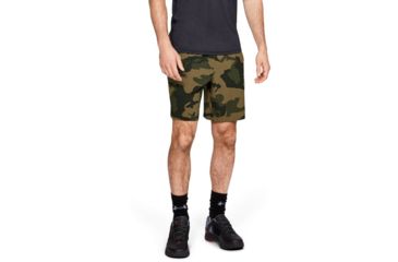 Image of SHED, Under Armour Fusion Short - Mens, Guardian Green/Trail Green, Large, 1325884-315-L