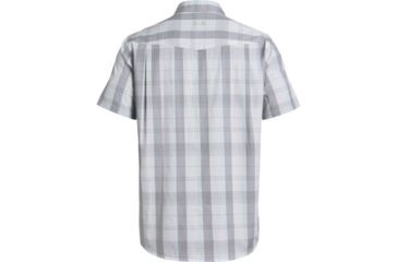 Image of SHED, Under Armour Hitch Woven Short Sleeve Shirt - Mens, Steel, Large, 1306681-36-L