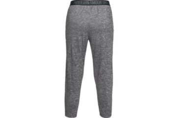 Image of SHED, Under Armour Play Up Capri Solid - Womens, Black/Pitch Gray, Small, 1311333-2-S