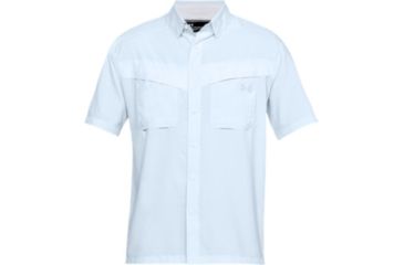Image of SHED, Under Armour Ua Tide Chaser Short Sleeve Shirt - Mens, Coded Blue, Large, 1290743-451-L