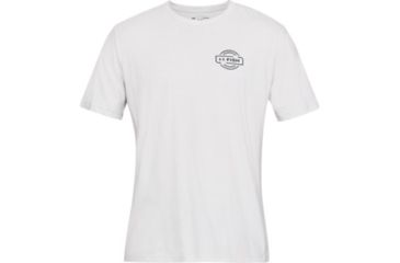 Image of SHED, Under Armour Vintage Trout Tee - Mens, Gray Flux, Large, 1328150-9-L