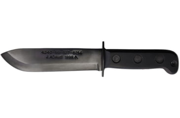 Image of Sheffield MOD Pattern Fixed Knife, Black Oxide coated carbon steel blade, fiber handle SHE004