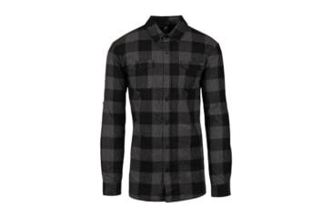 Image of Shell Shock Technologies Shell Tech Flannel - Charcoal - Small, STA-100300-CHAR-S