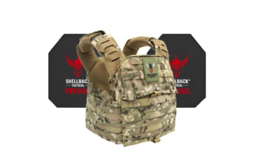 Image of Shellback Tactical Banshee Elite 2.0 Active Shooter Kit with Level IV Model 4S17 Armor Plates, Multicam, One Size, SBT-BANELT-4S17-MC
