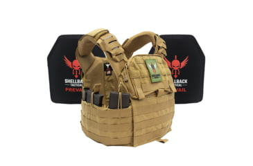 Image of Shellback Tactical Banshee Elite 2.0 Lightweight Level III Armor System, Coyote, One Size, SBT-BANELT-LON-III-P-CT