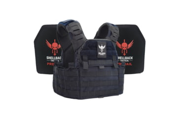 Image of Shellback Tactical Banshee Elite 2.0 Lightweight Level III Armor System, Navy Blue, One Size, SBT-BANELT-LON-III-P-NB