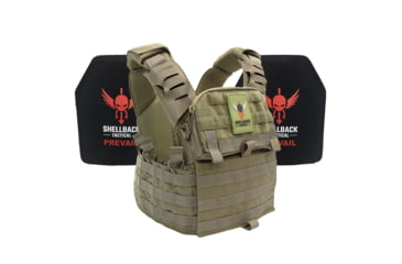 Image of Shellback Tactical Banshee Elite 2.0 Lightweight Level III Armor System, Ranger Green, One Size, SBT-BANELT-LON-III-P-RG