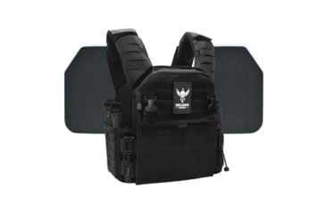Image of Shellback Tactical Banshee Elite 3.0 Body Armor Kit with Level III+ Model P5mmSAO Armor Plates, Black, L/XL, SBT-BANELT3-P5MM-BK-LXL