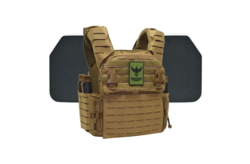 Image of Shellback Tactical Banshee Elite 3.0 Body Armor Kit with Level III+ Model P5mmSAO Armor Plates, Coyote, S/M, SBT-BANELT3-P5MM-CT-SM